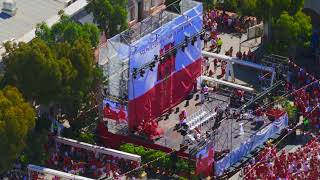 GIBRALTAR NATIONAL DAY 2024  CASEMATES RALLY [upl. by Esil]