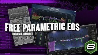 Free Parametric EQs for Mixing  Mixcraft 8 Tutorial [upl. by Nsaj]