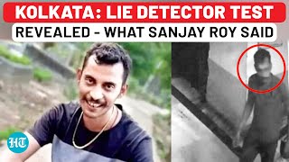 Revealed Kolkata Lie Detector Test  What Accused Sanjay Roy Told CBI  Doctor  Hospital  Police [upl. by Sonnnie]