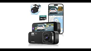 ovedisa 8K Full UHD Dash Cam [upl. by Dasha728]