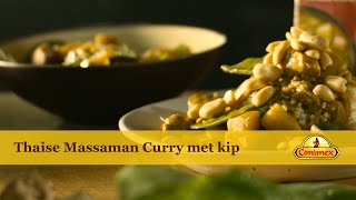 Thaise Massaman Curry met kip en aardappel  Conimex [upl. by Hcurab]