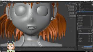 Tutorial Workflow Blender to VSeeFace VRM VTuber model with UniVRM [upl. by Akimert]