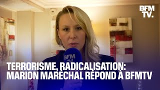 Terrorisme la France sous la menace Marion Maréchal est linvitée de la soirée spéciale de BFMTV [upl. by Arihppas]