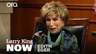 Holocaust survivor Edie Eger is worried about nationalism [upl. by Aynatahs211]