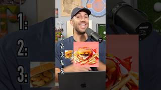 RANK THESE FAST FOOD ITEMS Do You Agree shorts ranking rank food fastfood menu tasty [upl. by April236]