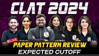 CLAT 2024 Question Paper  Detail Analysis Discussion amp Expected Cutoff 😱🔥🔥 CLAT CLAT2024 [upl. by Anekahs]