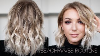 Beachwaves  Haar Routine [upl. by Nillek]