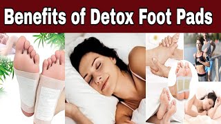 Cleansing Detox Foot Pads Benefits How to do use  Amazon  Flipkart [upl. by Clarinda]