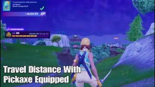 Travel Distance With Pickaxe Equipped  Fortnite Week 4 Weekly Quest  Fortnite OG [upl. by Heffron]