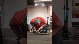 V Shape Ring Grip Elevated Push Ups At 69 ringspushups freestylepushups ringgrippushups [upl. by Lorrac]