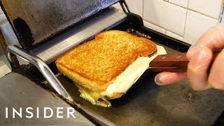 Murrays Cheese Makes The Best Grilled Cheese In NYC [upl. by Pansie604]