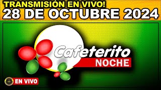 CAFETERITO NOCHE Resultado CAFETERITO NOCHE del LUNES 28 de octubre de 2024 [upl. by Daphna]