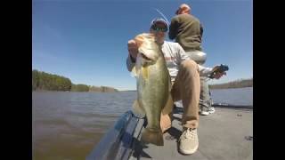 Shearon Harris Early Spring Bassin  Lipless Cranks [upl. by Nolava872]