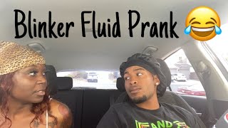 BLINKER FLUID PRANK ON BOYFRIEND 😂 [upl. by Goren381]