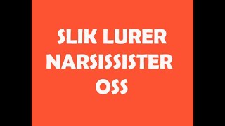 72 Slik lurer narsissister oss [upl. by Adnaram]