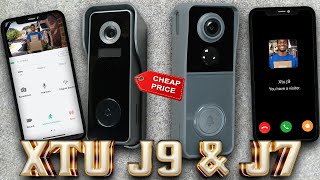 XTU J9 amp J7 Smart Video Doorbells  Cheap amp Feature Packed [upl. by Nyladnarb628]