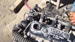 MOTOR ISUZU 4 CILINDROS DIESEL [upl. by Tnahsin]