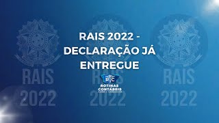 DECLARAÇÃO RAIS 2022  É POSSIVEL EMITIR [upl. by Maressa]