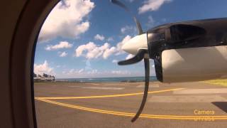 St Maarten Winair Flight 621 Princess Juliana Airport  St Barth [upl. by Aioj]