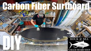 Carbon Fiber Surf Board  DIY [upl. by Anaiek]