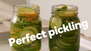 How to make pickled cucumbers [upl. by Eilyr]