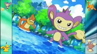 Pikachu amp Aipom VS Buizel amp Buneary Pokemon Double Battle [upl. by Dolley]