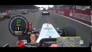 F1 Onboard Highlights  F1 2011  R10  German Grand Prix [upl. by Eedissac450]