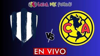 MONTERREY VS AMERICA EN VIVO  LIGA BBVA MX FEMENIL APERTURA 2024  DONDE VER EN VIVO [upl. by Arman197]