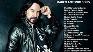 Marco Antonio Solis sus mejores exitos  30 Exitos Mix [upl. by Burnett]