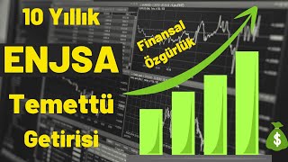 Enerjisa Enerji 10 Yıllık Temettü Getiri Hesaplaması 2022 ENJSA Uzun Vade Getiri Finansal Özgürlük [upl. by Margarette]