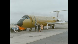 Braniff End of the Plain Plane Photoshoots and Public Reveal Film July through November 1965 [upl. by Notyad76]