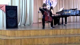 Concerto No4  Goltermann Гольтерман концерт 4 1 часть Yan Khmelevsky [upl. by Kiona373]