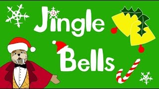 Jingle Bells with lyrics  The Singing Walrus [upl. by Damour]