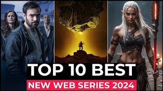 Top 10 New Web Series On Netflix Amazon Prime video Apple tv  New Released Web Series 2024 [upl. by Aicyla]