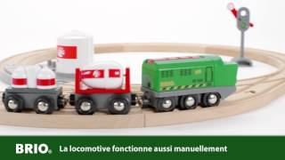 BRIO RC Train Set 33517 Français [upl. by Lyram]