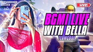 TODAY ONLY TEAMCODES MATCHES  BGMI LIVE bgmi pubg girlgamer [upl. by Hedva560]