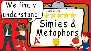 Similes and Metaphors  Award Winning Similes and Metaphors Teaching Video  New [upl. by Ispep]