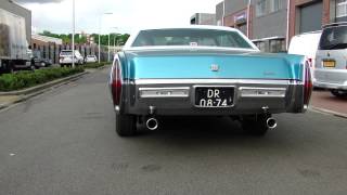 CADILLAC DE VILLE V8 Straight pipes Exhaust VERY LOUD system by Maxiperformance [upl. by Pascal649]