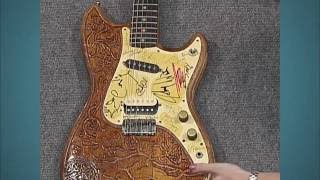 Autographed Electric Guitar  Vintage Indianapolis Preview [upl. by Eben]