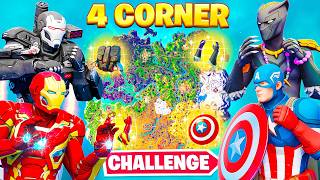 The AVENGERS 4 CORNER Challenge [upl. by Ymeraj865]