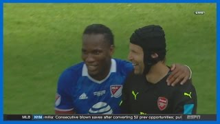 Didier Drogba vs Arsenal Friendly 29072016  English Commentary  HD [upl. by Tse]