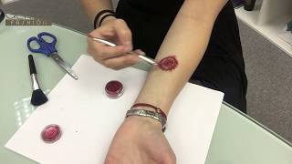 GLITZA™  TUTORIALS  How to create an amazing temporary tattoo [upl. by Leafar28]