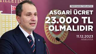 Asgari Ücret 23 Bin TL Olmalıdır [upl. by Millda]