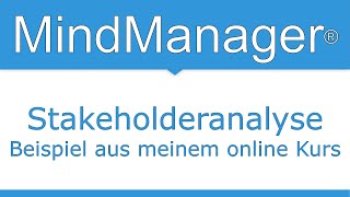 Stakeholderanalyse mit MindManager  so setzt du sie um [upl. by Ayotahs]