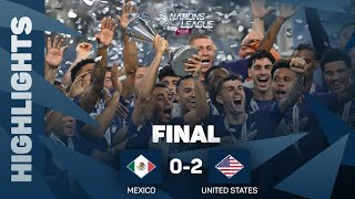 Highlights  Mexico vs United States  202324 Concacaf Nations League Final [upl. by Ong]