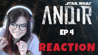 Star Wars Andor Ep 4  REACTION [upl. by Nithsa]