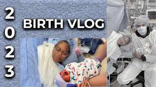 C Section birth vlog 2023 [upl. by Stewart284]