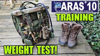 PARAS 10 TRAINING WALK amp TALK 9 35lb Bergen amp Boots [upl. by Therron]