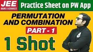 Permutations amp Combinations in 1 Shot  Everything Covered  Class 11th Core Maths  Applied Maths🔥 [upl. by Ahras]