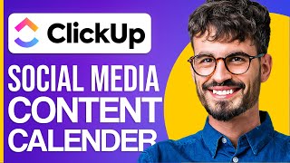 How To Create A Social Media Content Calendar In Clickup 2024 [upl. by Hamish]